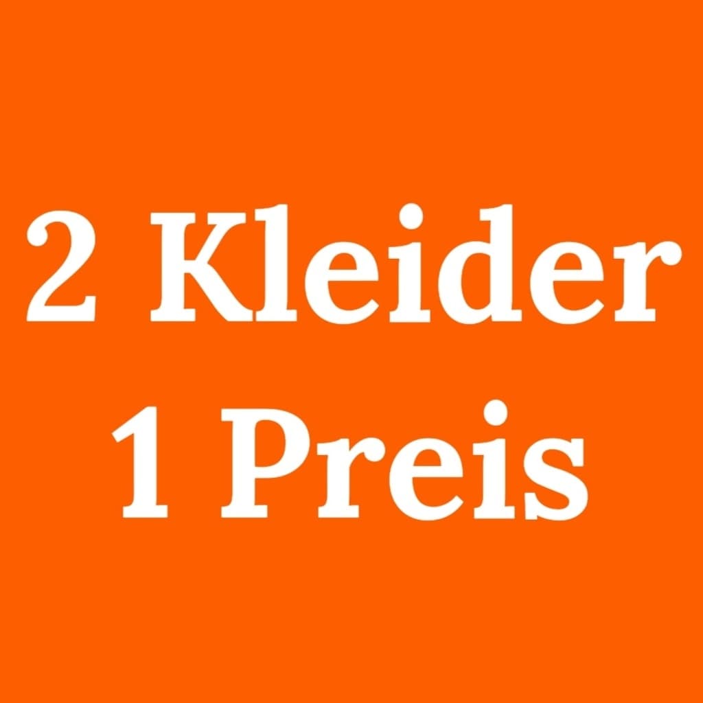 2 kleider 1 preis