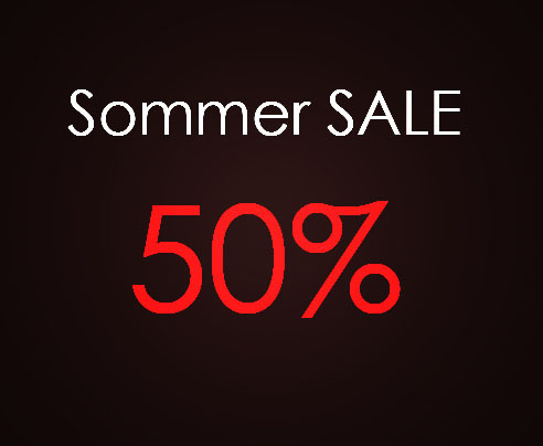 Sommer Sale 50 %